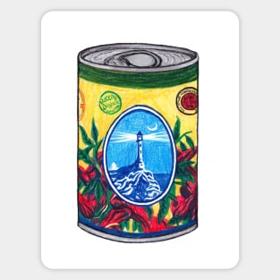 Harissa Paste Can illustration Sticker